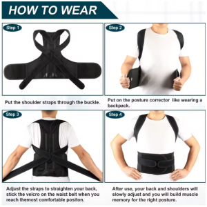 Back Brace Posture Corrector for Women & Men,Back Straightener, Scoliosis and Hunchback Correction,Adjustable Posture Trainer